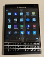 BlackBerry Passport 32GB GSM Unlocked 4G LTE (Black) QWERY Smartphone- Open Box