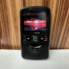 Working Pantech Razzle TXT8030 – Black ( Verizon ) Very Rare MP3 Swivel Phone