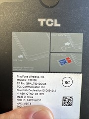 TCL 4X 5G TracFone LOCKED Black Android 11 Smartphone, 64GB Used Reset