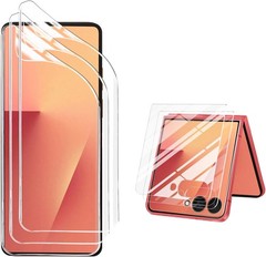 [6+3 PCS] Screen Protector for Samsung Galaxy Z Flip 7 Anti Scratch Bubble Free