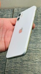 iPhone 11 64GB White Cricket NWKM2LL/A 100% Battery Good 30414
