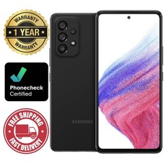Samsung Galaxy A53 5G – 128 GB – Awesome Black (Spectrum) Smartphone – Excellent