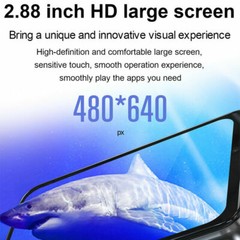 Large Screen 4G Smart Watch Android Unlocked Phone 4GB+64GB Fitness Tracker