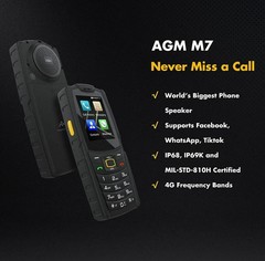 M7 Rugged 4G Unlocked Edition Smartphone Waterproof and Shockproof Touch Screen