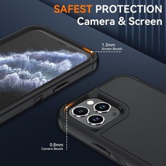 iPhone 11 Pro Max Case Heavy Duty Dual Layer Shockproof Rugged Cover NEW