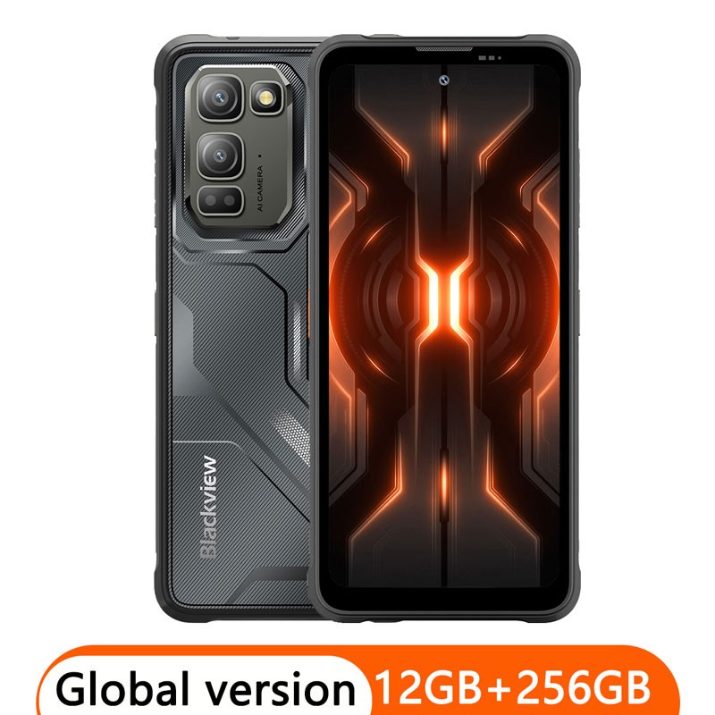 Blackview FORT 5 4G LTE AI Slim Rugged Phone Android 16 Mobile Waterproof 120Hz