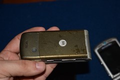 Lot 5 Cell Phones Motorola RZR Gray Flip Untested As Is Galaxy S SCP 4700
