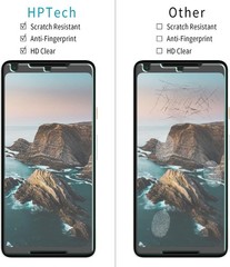 2-Pack Screen Protectors Tempered Glass for Google Pixel 2 XL, Easy Install, Bub