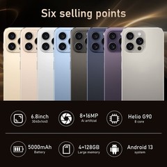 G13 Pro Max 5G 128GB Dual SIM Android Cheap Unlocked Smartphone Mobile