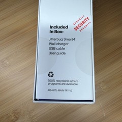 New In Box Sealed Lively Jitterbug Smart 4 Simple Smartphone 32gb Seniors Safety