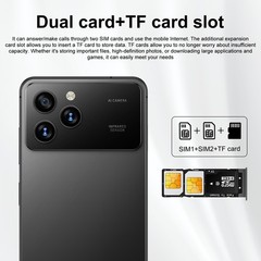 Unlocked G17 Pro Max 5G Cell Phone Dual SIM Smartphone Cheap Phone Android 15