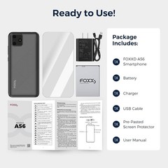 Foxx A56 SMART PHONE Black Android Phone 2AQRM-A56