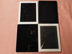 LOT OF 11 Apple iPads A1395 A1432 A1403 A1395 Parts or Repair
