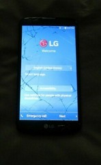 Tracfone LG Premier Pro LTE LML414DL Black Tracfone -as is