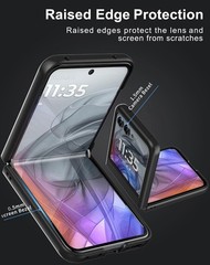 Matte Black Hard Polycarbonate Case for Motorola Razr 2024/2025/2026 – Thin Desi