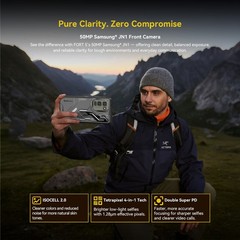 Blackview FORT 5 4G LTE AI Slim Rugged Phone Android 16 Mobile Waterproof 120Hz