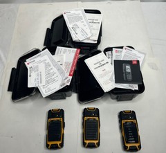 LOT OF 3 Phones Sonim XP3 Quest Pro Yellow & Black 4G LTE Rugged Untested
