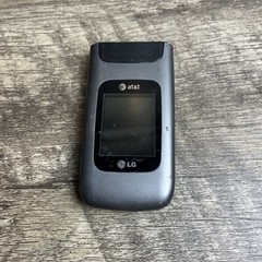 LG A340 – Gray (AT&T) Flip Phone Cell Phone ⚠️See Photos⚠️