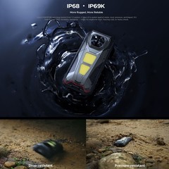 DOOGEE V Max LR 5G Rugged Phone Android 15 AI Mobile Builder Measurement Outdoor