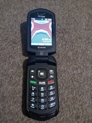Kyocera DuraXV E4520 – Black (Verizon) 3G Rugged PTT Flip Camera Cell Phone.