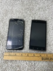 Lot of 2 UMX U683CL & U693CL 5″ FWVGA Display Android Smartphone Black