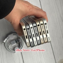 Apple iPhone 5s Unlocked New Battery – 16 GB/32 GB/64 GB- Gold Gray Silver