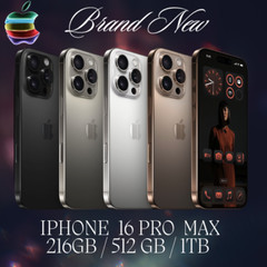 iPhone 16 Pro Max 256GB / 512GB A18 New Unlocked 2024 Year Model ⭐️Ship Now!⭐️