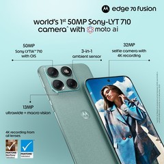 Motorola Edge 70 Fusion 5G 8GB 128GB Pantone Blue Dual SIM NFC GLobal Version
