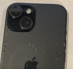 CRACKED DIGITIZER, GSM UNLOCKED iPhone 15, 256GB A2846 MTM43LL/A FOR REPAIR