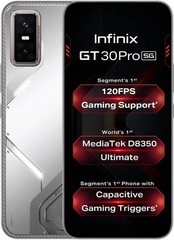 Infinix GT 30 Pro 5G+ (White 256GB 12GB RAM)Dimensity 8350 Ultimate Unlocked