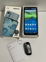 Nokia C12 Dual SIM 4G LTE 64GB 6.3″ 8.0MP TA-1535 UNLOCKED Smartphone – Charcoal