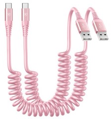USB A to C Cable Fast Charging 3FT for Car, 2Pack USB Type C Charger Cable