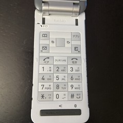 Retro Japanese Flip Phone CASIO Kddi AU CA001 CA001MWA Used For Parts Untested