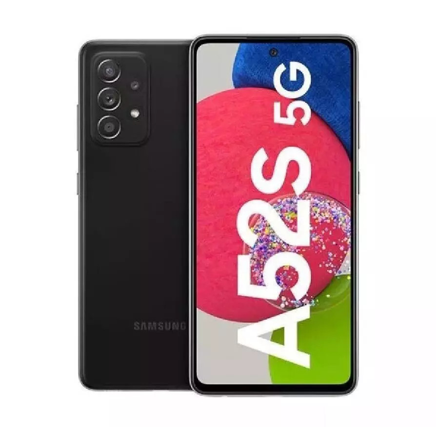 New Samsung Galaxy A52s (5G) A528B/DS Black 6+128GB Factory Unlocked Smartphone