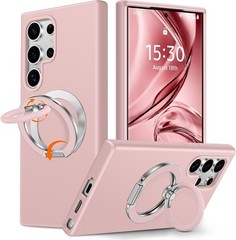 Premium Liquid Silicone Protective Cover, Pink – Satin-Smooth Touch, Microfiber