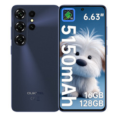 2026 OUKITEL C26 Cell Phone 6.63″ HD 90Hz Android 16 24+128GB T-Mobile 5150mAh