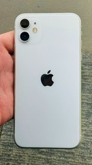 iPhone 11 64GB White Cricket NWKM2LL/A 100% Battery Good 30414