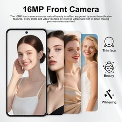Unlocked G17 Pro Max 5G Cell Phone Dual SIM Smartphone Cheap Phone Android 15