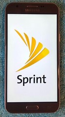 Samsung Galaxy J3 Emerge J327P 16gb Sprint Silver VG Cosmetic 8.0-9.0/10