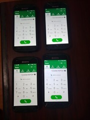 Lot of 4 Kyocera DuraForce PRO E6820 32GB (AT&T) Rugged Smartphone Black
