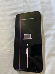Apple iPhone 14 Plus 128GB Lavender Cracked Screen & Back For Parts