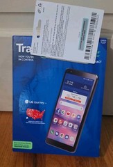 New LG Journey LTE TracFone Bundle w/ 60 Min 90 Day Airtime Card 2019 NIB NOS