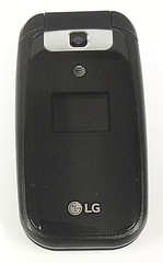 LG True B470 – Black and Gray ( AT&T ) Cellular Flip Phone