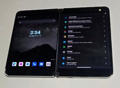 White Microsoft Surface Duo 128GB Android Phone – Works but has EXTERNAL CRACKS