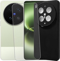 Cover for Vivo X300 Ultra Phone Case with Screen Protector, Anti Fingerprint TPU