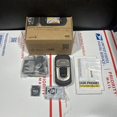 New Kyocera DuraXT Black (Sprint) Military Standard 810G Phone New Open Box