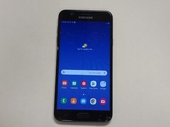 Samsung Galaxy J7 (SM-J737A) 16GB – Black (AT&T) – CRACKED – Clean IMEI – 64010