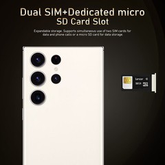Unlocked G24 Ultra 128GB CellPhone DualSIM Smartphone Android14 6000mAh 32MP