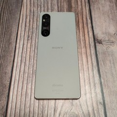Sony Xperia 1 V SO-51D Platinum Silver ROM 256GB RAM 12GB 5G Android Excellent
