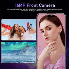 I16 Pro Max 5G Unlocked Cell Phone 8+256GB Smartphone Android 14 Dual SIM Mobile